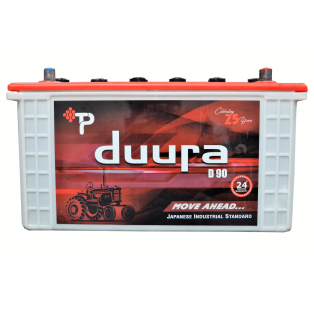 4 Wheeler Battery 90 Ah, 12 months