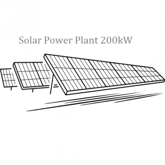 Solar Power Plant 200kW in Sonepat Distrct, Haryana