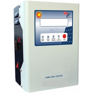i-SMU 50A, 12V/ 24V Auto Detection (LCD & LED Display) i-SMU 50A, 12V/ 24V Auto Detection (LCD & LED Display)